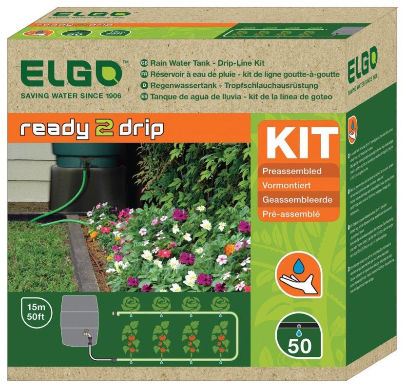 Elgo Bewässerungskit RWK50 für Regentonne