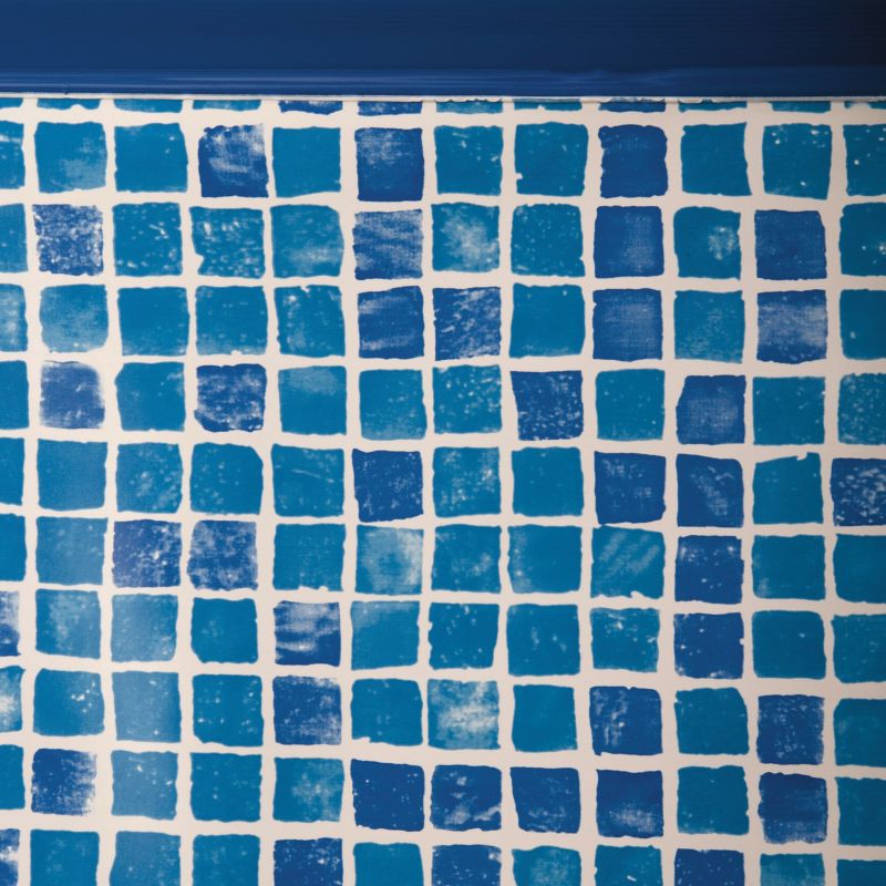 Poolfolie gresite rund Überlappung 50/100 350×132 cm