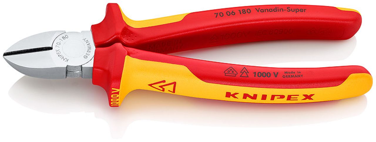 Knipex VDE Seitenschneider 180mm